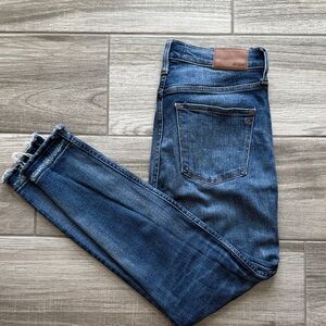 Madewell Dark Blue Skinny Jeans